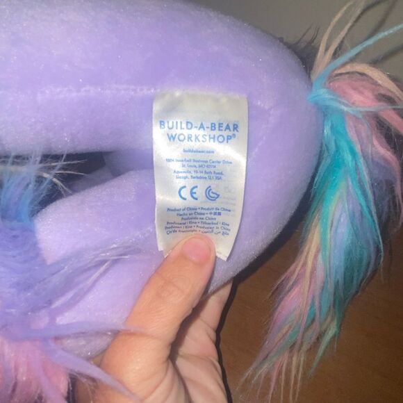 Authentic large size build a bear unicorn - Picture 5 of 6